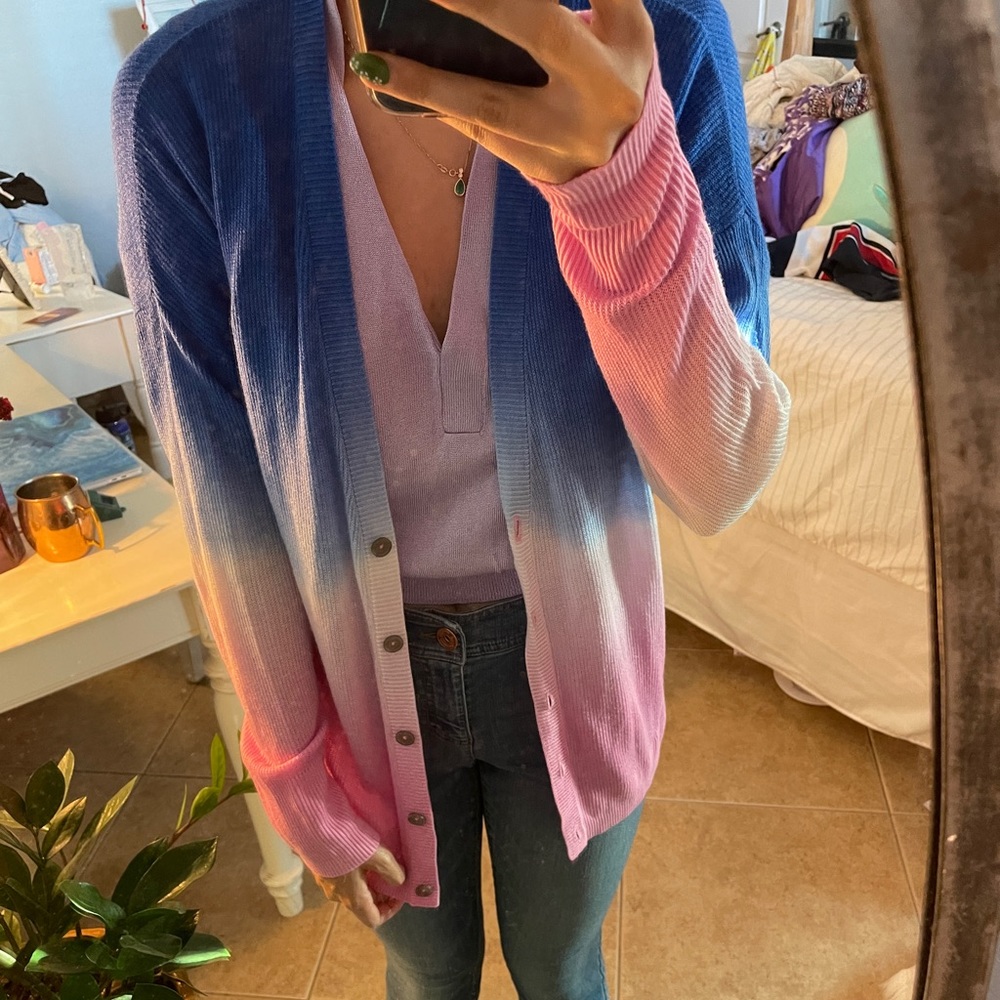 Super fun multicolored cardigan